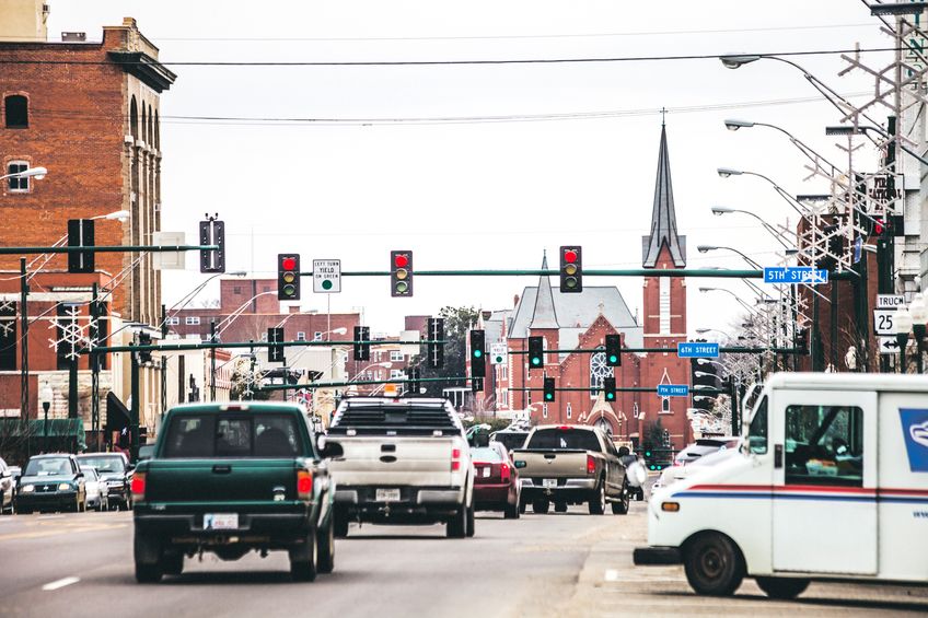 traffic in Fort Smith, Arkansas