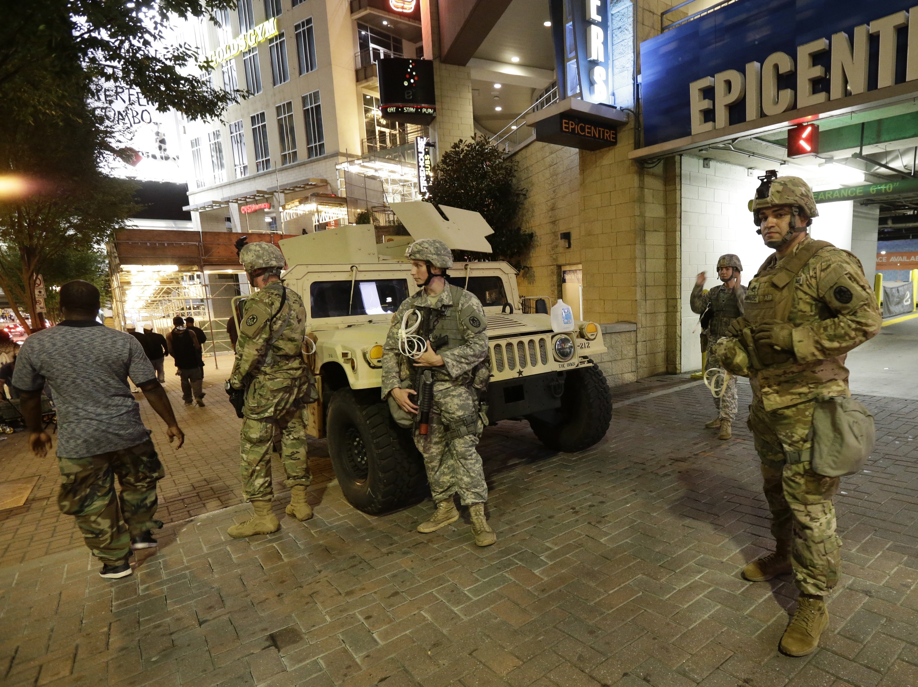 National Guard in Charlotte NC