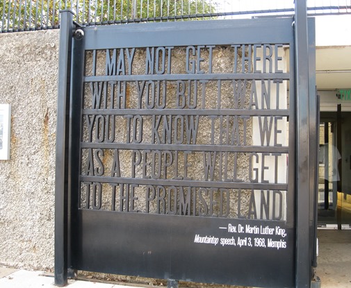 Martin Luther King quote Civil Rights Museum Memphis