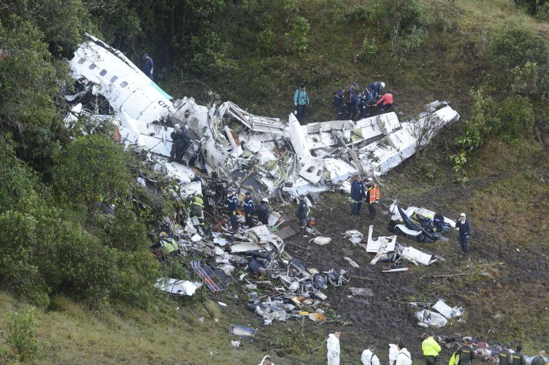 wreckage of a chartered airplane that crashed in La Union