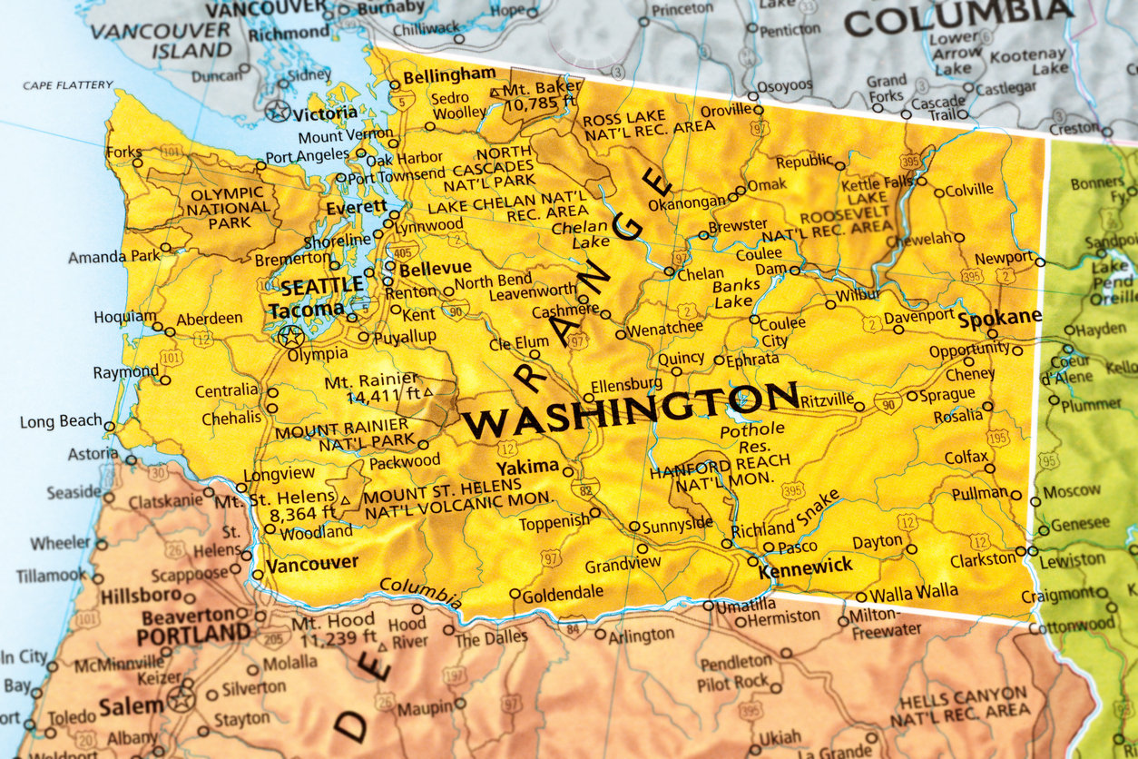 Washington State Map