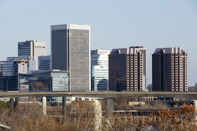 The Richmond, Va., skyline 