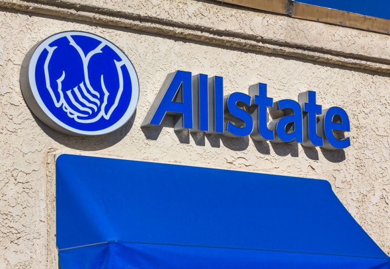 Allstate building sign