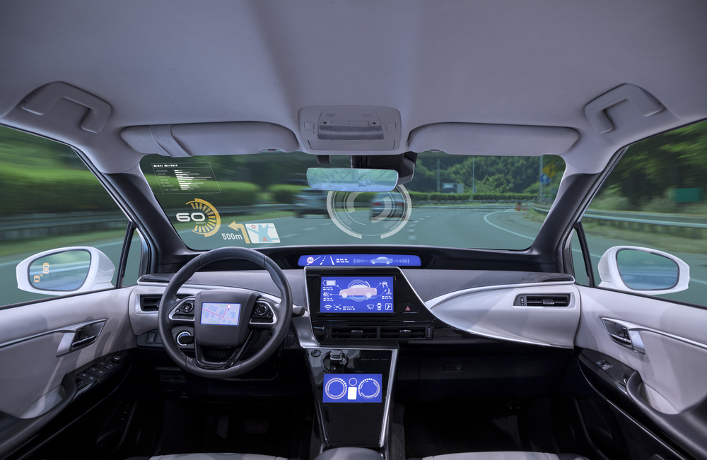 interior of an autonomous vehicle