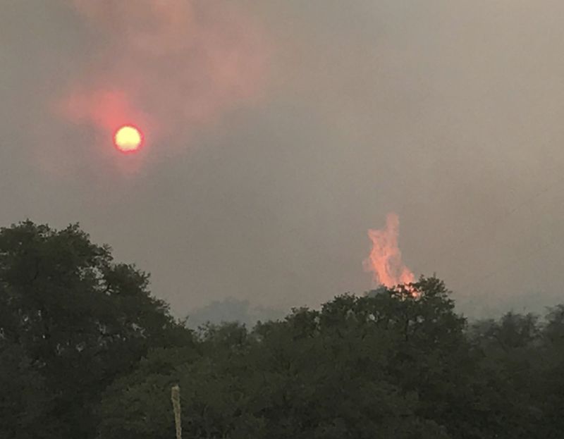 Encino Fire in Sonoita, Ariz.