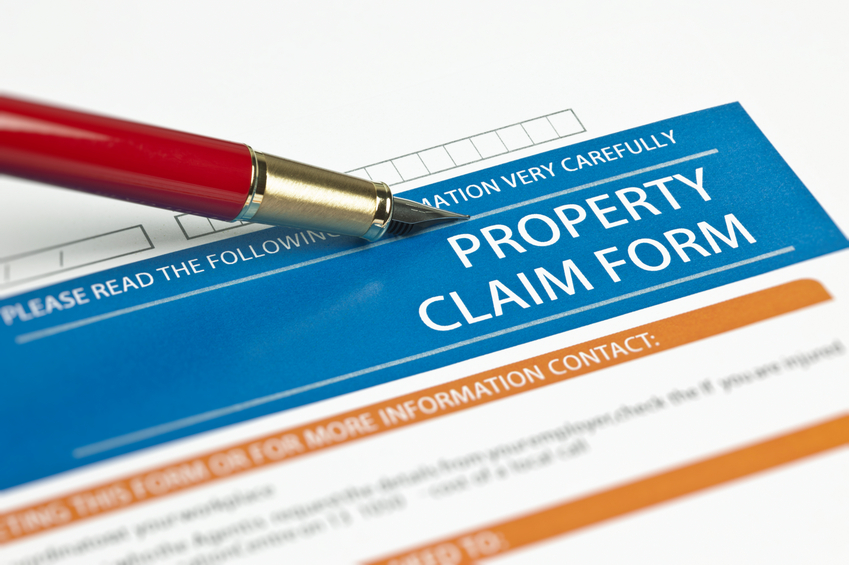 property insurance claim form