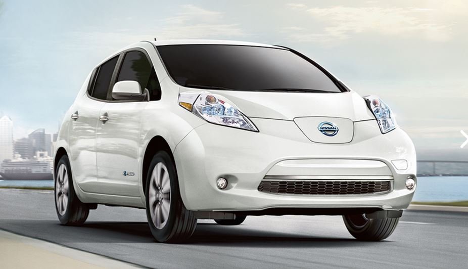 2017 Nissan Leaf electric car