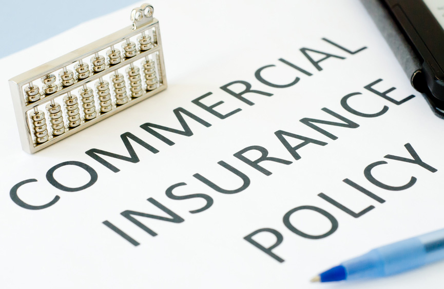 Commercial insurance policy with abacus