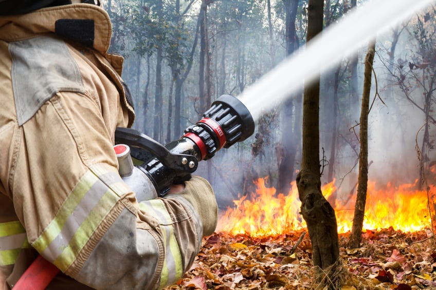 The cost of fighting a fire often is not covered under a traditional commercial insurance policy. (Photo: iStock)