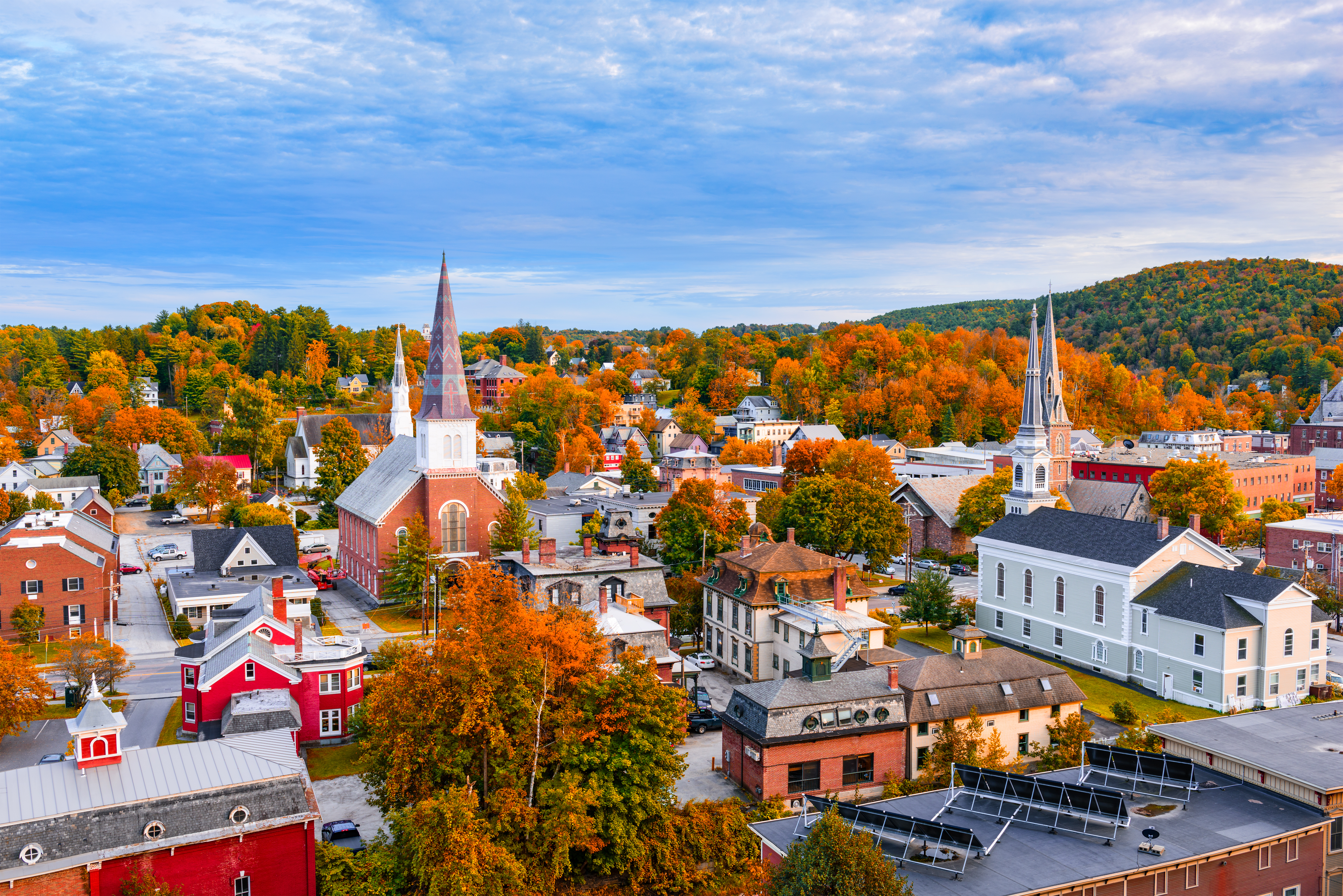 Vermont skyline