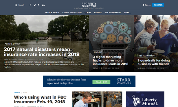 Welcome to the new PropertyCasualty360.com