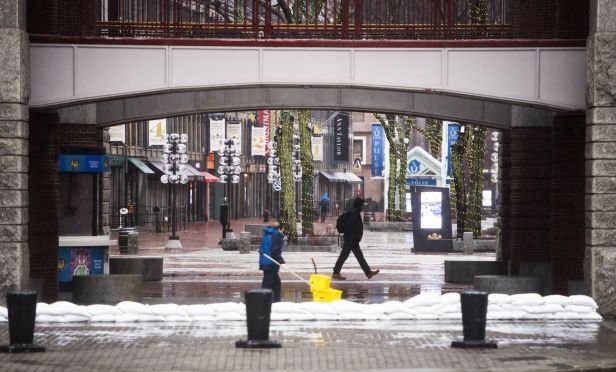 Boston flooding from nor'easter