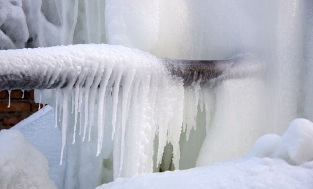 frozen pipes