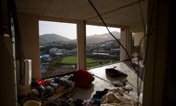 An apartment unit with missing walls