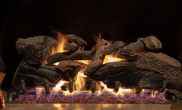 Gas-burning fireplace dangers.