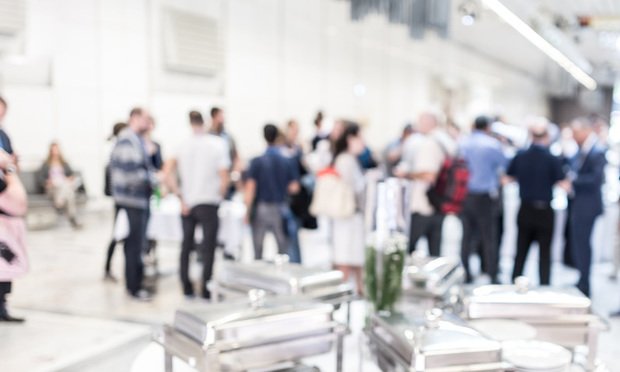 Conference organizers have been taking necessary steps to ensure attendees' safety as events are returning to in-person formats. (Credit: kasto/Adobe Stock) 
