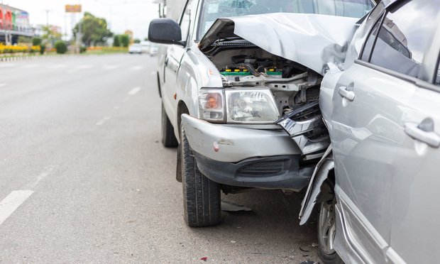 An SUV crashed into the rear of another vehicle. In 2021, the state legislature voted, almost unanimously, to repeal the no-fault insurance law and replace it with a modern mandatory bodily injury law. But in June 2021, Florida Gov. Ron DeSantis vetoed the bill. (Credit: Piyawat Nandeenopparit/Shutterstock)