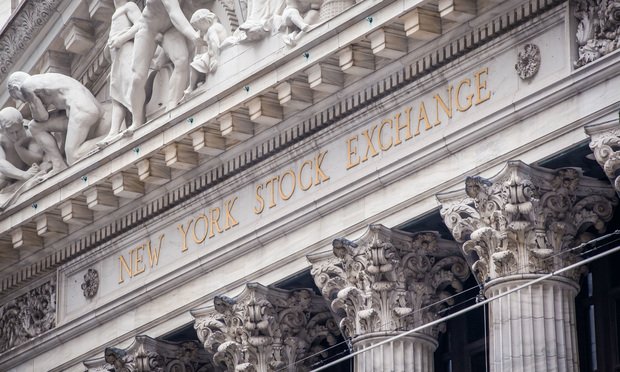 New York Stock Exchange (NYSE) in Lower Manhattan. Credit: Maurizio De Mattei/Shutterstock.com