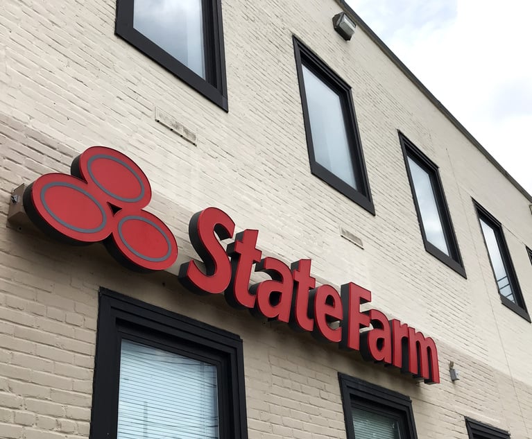 According to the National Association of Insurance Commissioners' 2023 market share report, State Farm Group is the largest homeowners (multi-peril) carrier in the U.S. and holds a nearly 18% market share. Credit: Diego M. Radzinschi/ALM