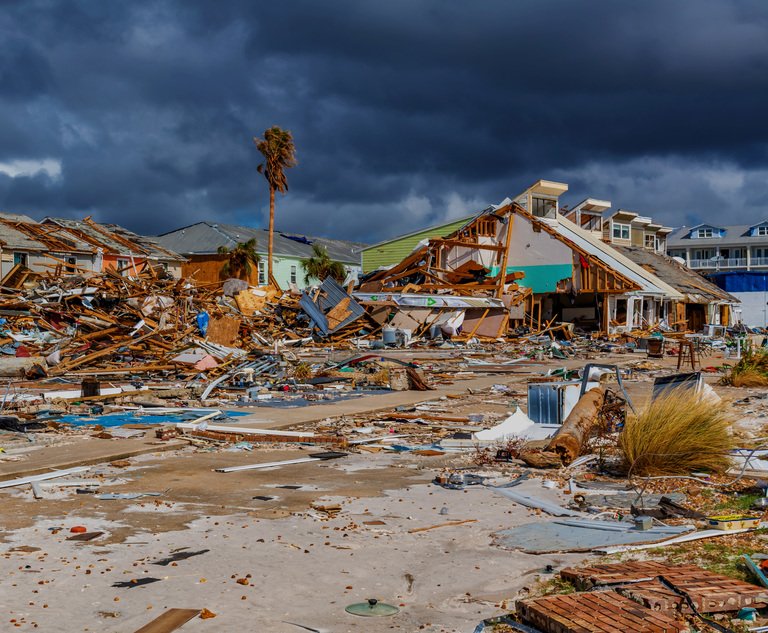 Mexico Beach, Florida, 16 days after Hurricane Michael. Photo by Terry Kelly/Shutterstock.com