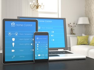 Remote home control on a Portable Information Device