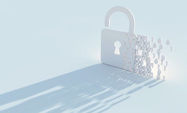 cybersecurity: lock on data