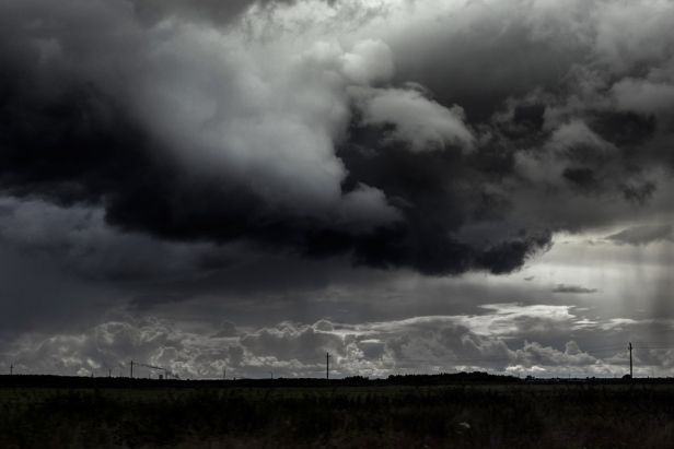 storm clouds