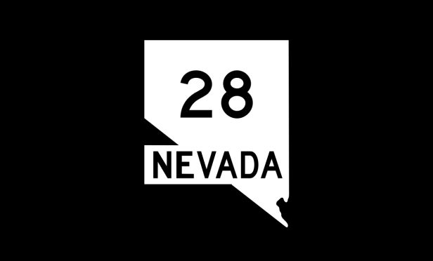 Nevada State Route sign