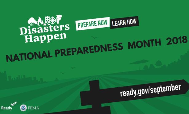 National Preparedness Month 2018