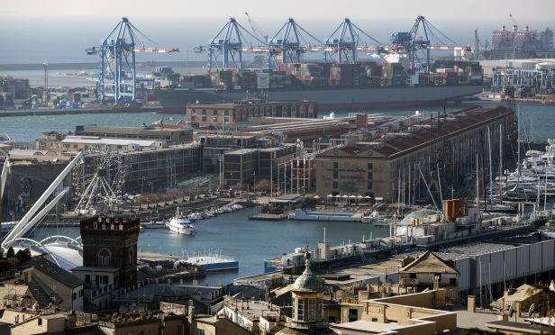 Genoa, Italy port