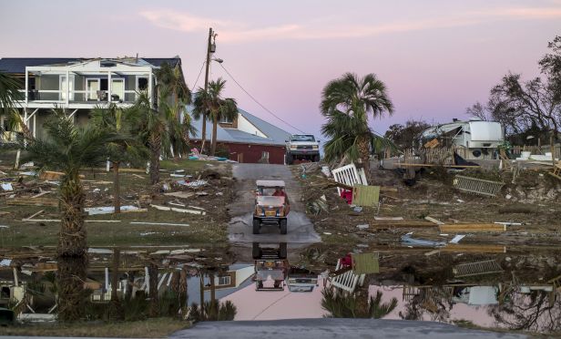 Hurricane Michael damage