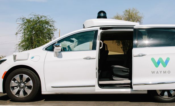 Waymo driverless car