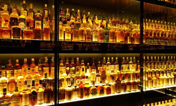 whiskey collection