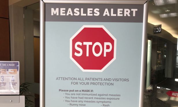 Measles Alert.