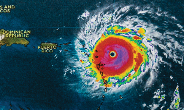 Modeling hurricane flood risk.