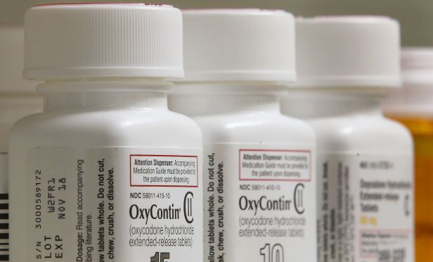 Bottles of OxyContin