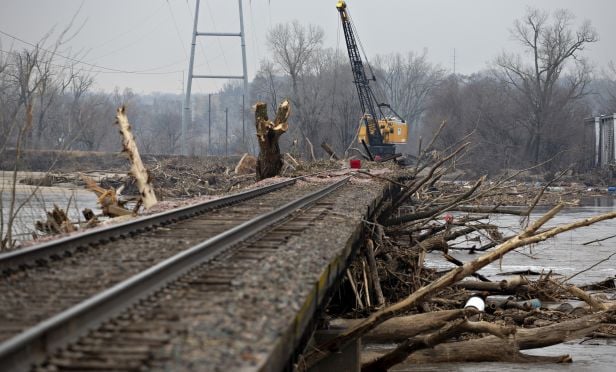 Damage rail bridge