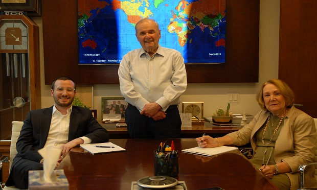 From left to right, Aaron, David and Goldie Gordon helm this family-run New York City insurance agency.