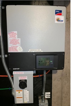 Solar power inverter.