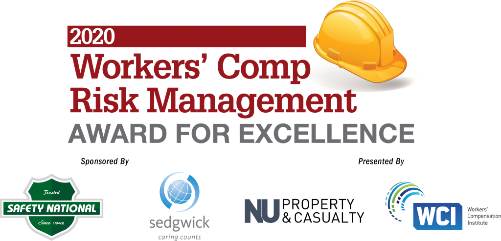 Nominations for the 2020 Excellence in Workers’ Compensation Risk Management Award are being accepted through Wed., June 24, 2020.