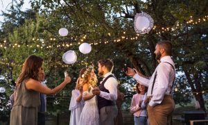 Some clients may be rightfully nervous about managing the unexpected during a backyard wedding. Insurance agents can help. (Shutterstock)