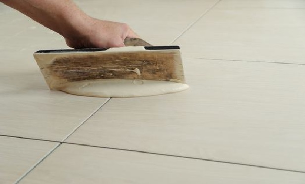 Replacing or repairing a floor after a flooding event.