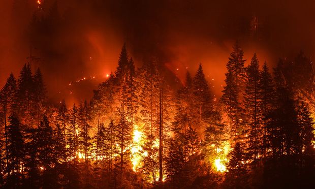 Wildfire modeling, especially when compared to hurricane and earthquake simulation models, is still in the early stages, which can make risk projections hard to pin down. (Credit: Christian Roberts-Olsen/Shutterstock.com)