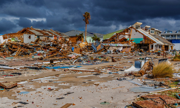 Mexico Beach, Florida, 16 days after Hurricane Michael. (Credit: Terry Kelly/Shutterstock.com)