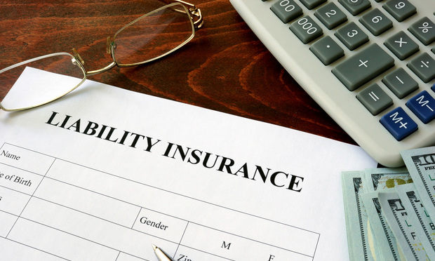Liability insurance form