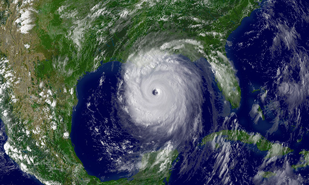 Satellite image of Hurricane Jatrina