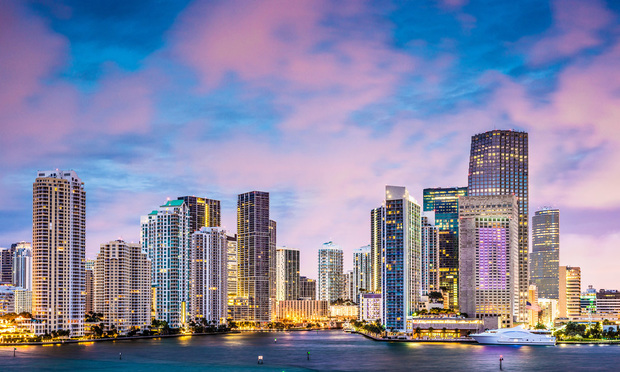 Miami, Florida, USA skyline