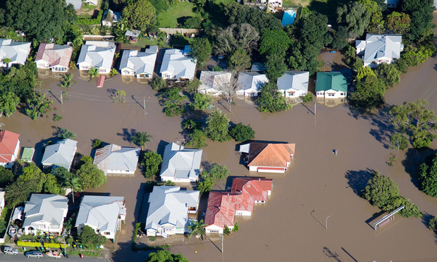 Federal disaster assistance does provide funds to some affected by floods, but federal assistance is available only after a geographic area has been declared a federal disaster. The federal government issues disaster assistance declarations in fewer than 50% of flooding events. (Credit: On-Air/Adobe Stock) 