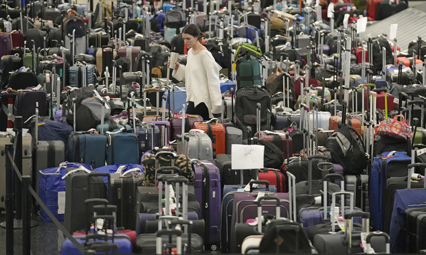 Looking at data from this past winter travel season, Squaremouth saw a 120% in searches for baggage delay coverage and an 85% increase in policies sold. Policies covering loss luggage saw a 101% increase in sales, while missed connection coverages saw a 138% increase. (Credit: Rick Bowmer/AP)