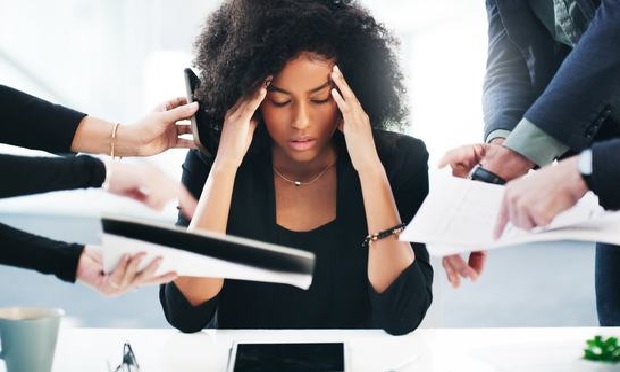 Contributing factors to burnout can be stress, anxiety, overwork or exhaustion.